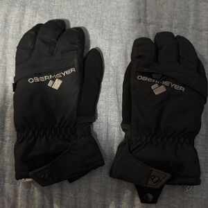 Obermeyer Black Insulated Gloves